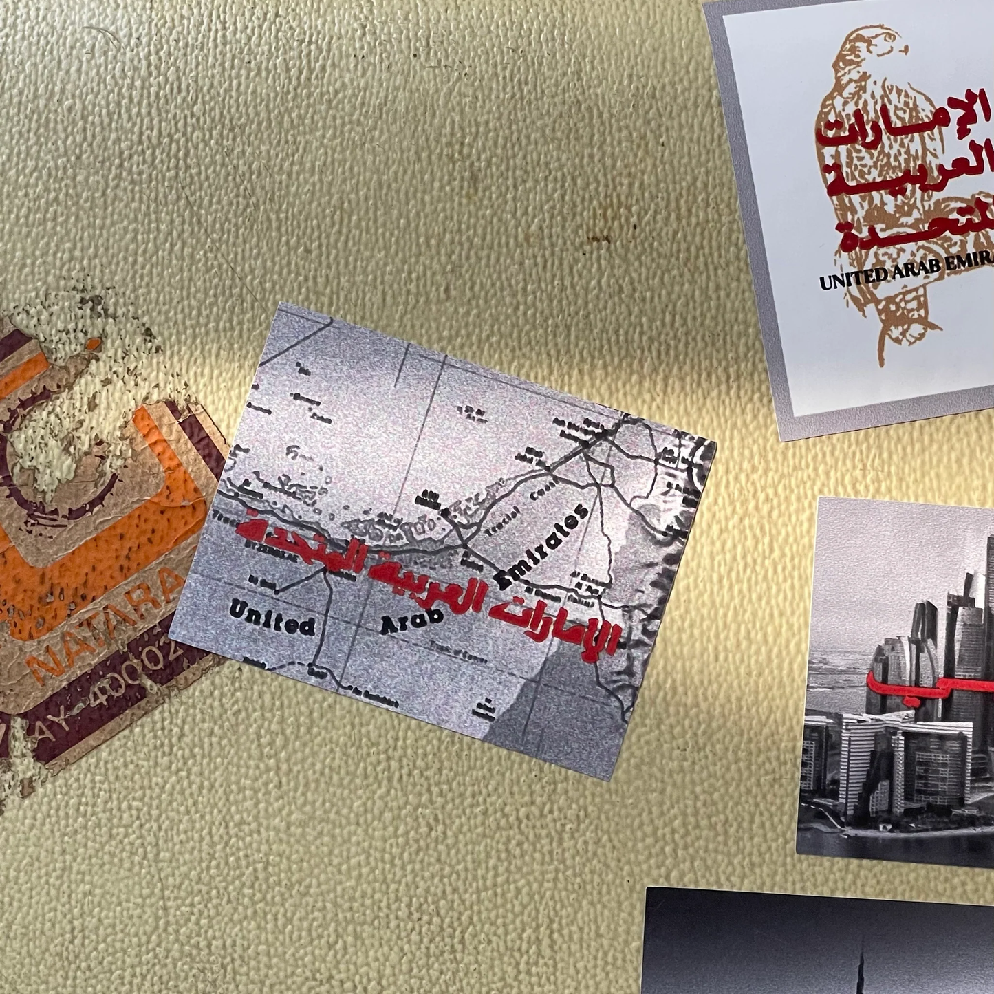 Luggage Stickers UAE Collection 1