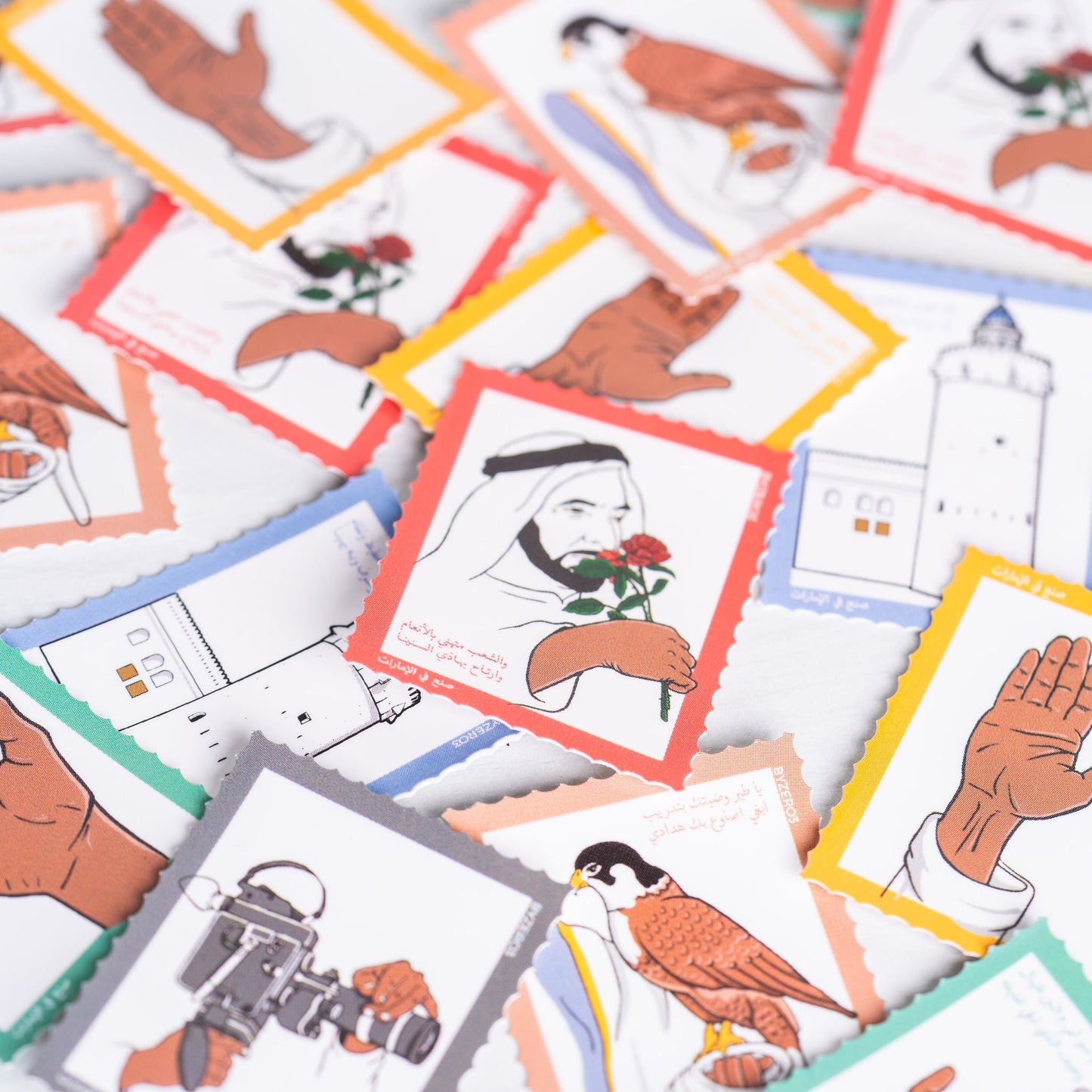 مجموعة ملصقات ورقية - Sticker Pack