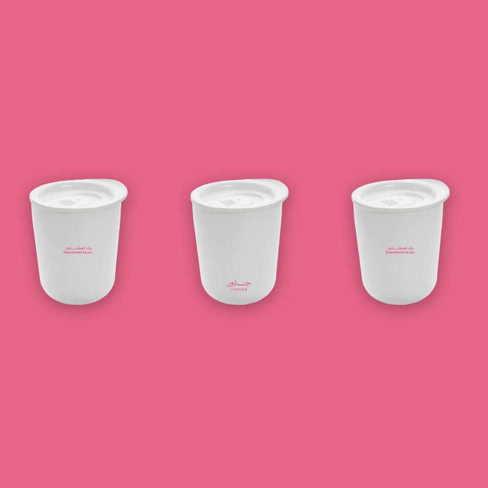 Pink Steel Cup الكوب الوردي