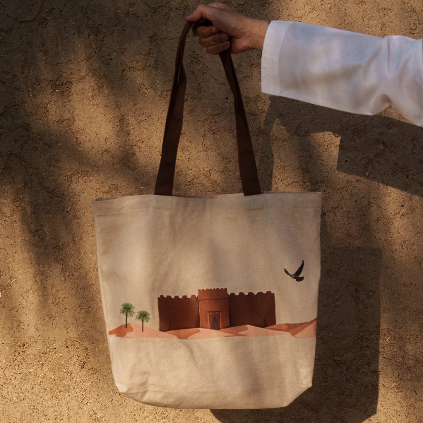 Qasr Al Muwaiji Tote Bag شنطة قصر المويجعي